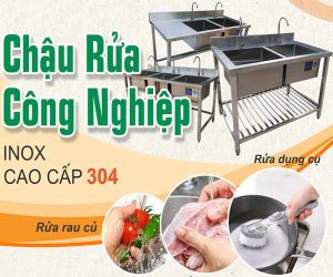 chậu rửa công nghiệp