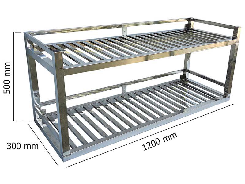 Ưu điểm của kệ inox