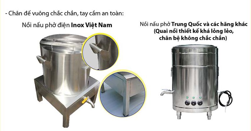 Nồi nấu phở công nghiệp