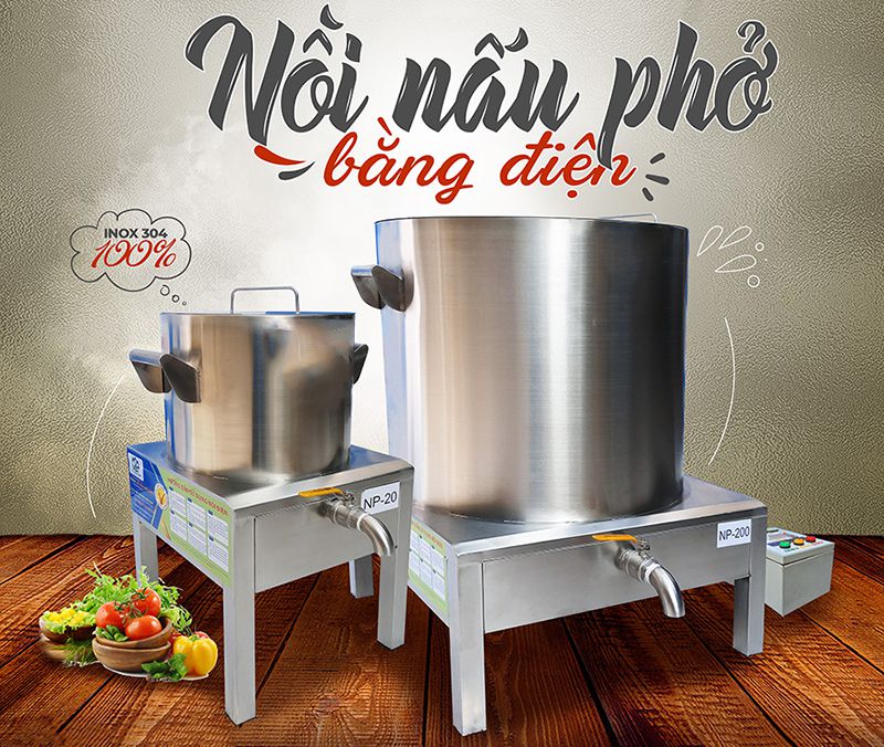 Nồi nấu phở điện