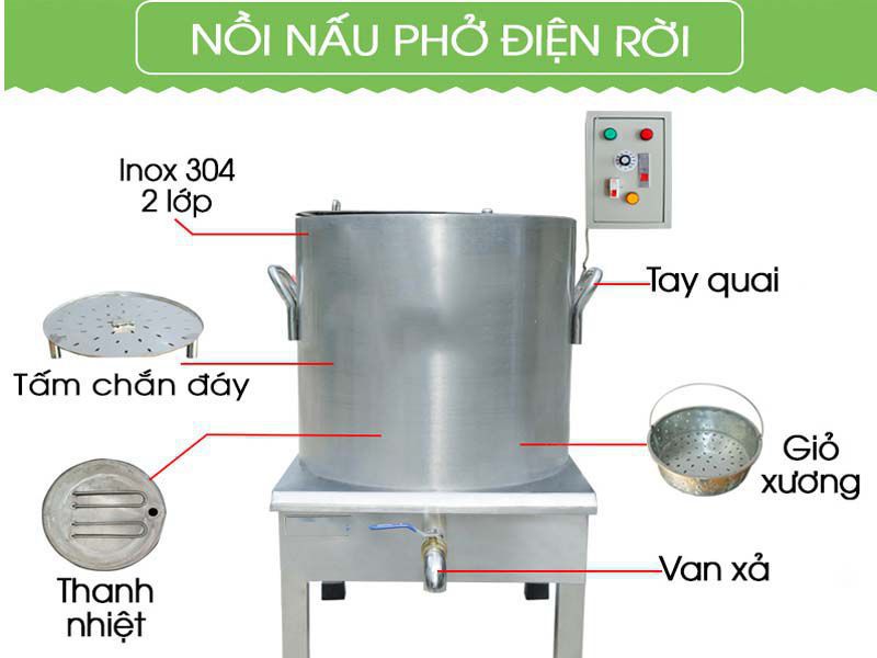 Hiệu quả khi sử dụng nồi nấu phở bằng điện