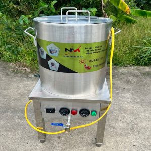 Dung tích nồi nấu phở công nghiệp 40 lít lớn