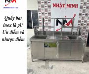 Quầy bar inox là gì? Ưu điểm và nhược điểm