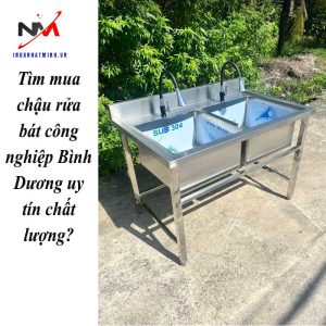 Tìm mua chậu rửa bát công nghiệp Bình Dương uy tín chất lượng?