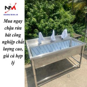 Mua ngay chậu rửa bát công nghiệp chất lượng cao, giá cả hợp lý