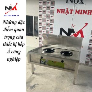 Những đặc điểm quan trọng của thiết bị bếp Á công nghiệp