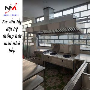 Tư vấn lắp đặt hệ thống hút mùi nhà bếp