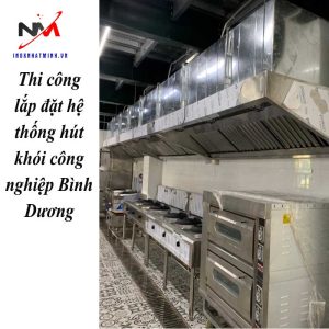 Thi công lắp đặt hệ thống hút khói công nghiệp Bình Dương