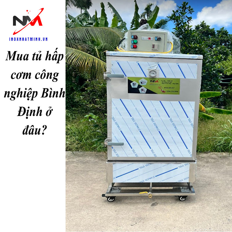 Mua tủ hấp cơm công nghiệp Bình Định ở đâu?