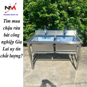 Tìm mua chậu rửa bát công nghiệp Gia Lai uy tín chất lượng?