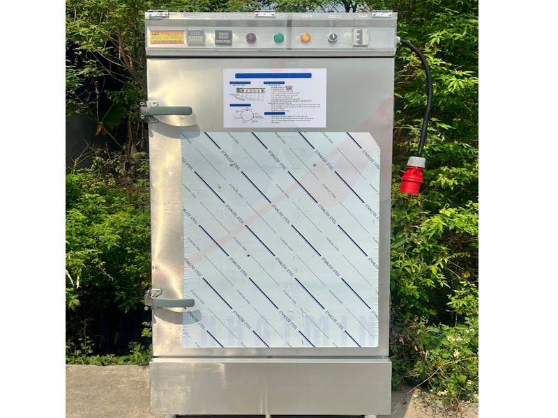 Tủ hấp cơm công nghiệp dùng gas