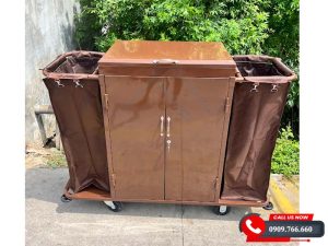 Xe đẩy làm phòng sắt sơn là gì?