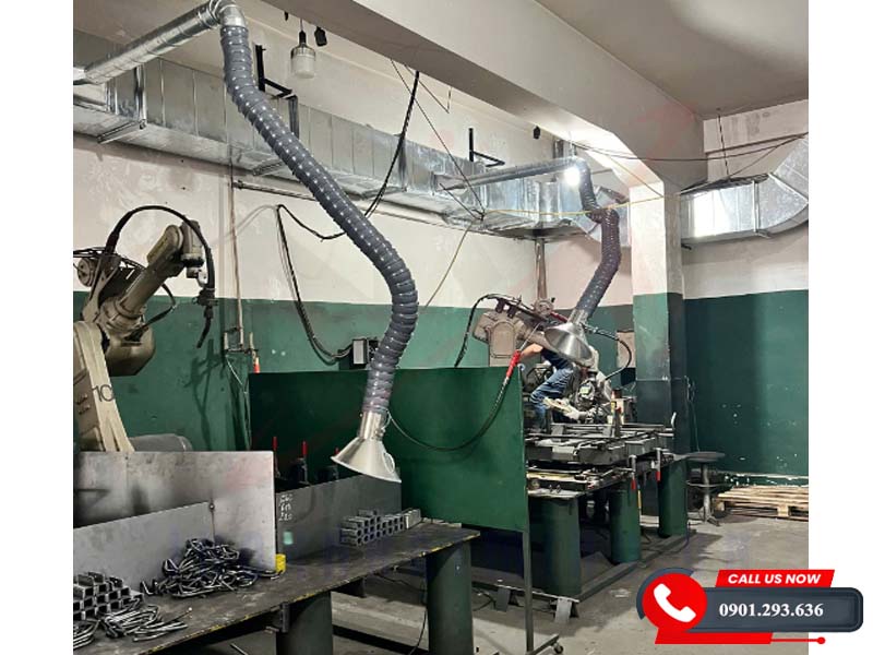 Cấu tạo và nguyên lý hoạt động của hệ thống hút khói bếp công nghiệp